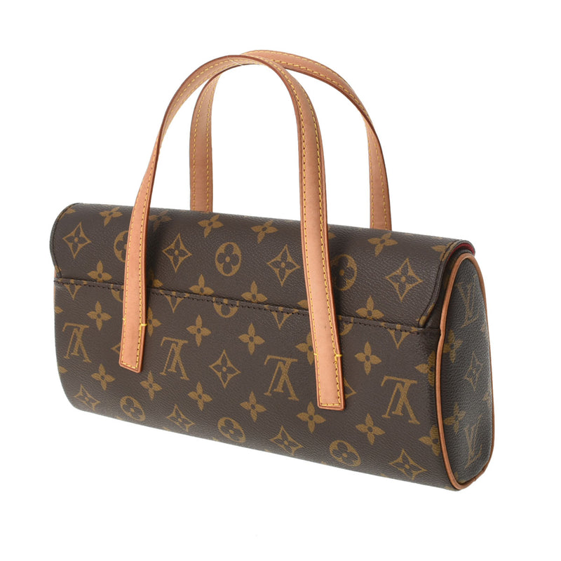 LOUIS VUITTON ルイヴィトン モノグラム ソナチネ ブラウン M51902 レディース モノグラムキャンバス ハンドバッグ ABランク 中古 銀蔵