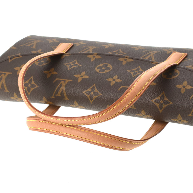 LOUIS VUITTON ルイヴィトン モノグラム ソナチネ ブラウン M51902 レディース モノグラムキャンバス ハンドバッグ ABランク 中古 銀蔵