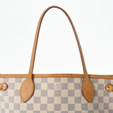 LOUIS VUITTON ルイヴィトン ダミエ アズール ネヴァーフルPM 旧型 ホワイト N51110 レディース ダミエアズールキャンバス ハンドバッグ Bランク 中古 銀蔵