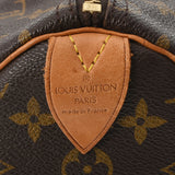 LOUIS VUITTON ルイヴィトン モノグラム スピーディ35 ブラウン M41524 ユニセックス モノグラムキャンバス ハンドバッグ Bランク 中古 銀蔵