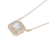 その他 ダイヤ0.17ct 0.09ct レディース K18イエローゴールド ネックレス Aランク 中古 銀蔵