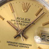 ROLEX ロレックス デイトジャスト 69173 レディース YG/SS 腕時計 自動巻き シャンパン文字盤 Aランク 中古 銀蔵