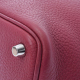 HERMES エルメス ピコタンロックPM ルビー パラジウム金具 レディース トリヨンクレマンス ハンドバッグ ABランク 中古 銀蔵