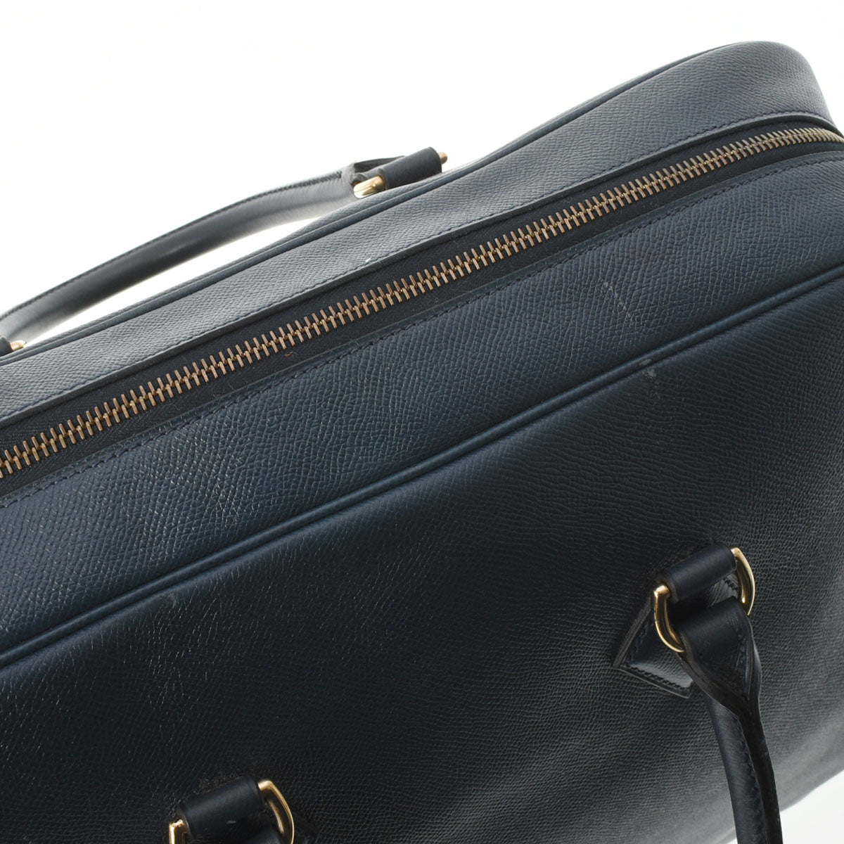 エルメスサンプロン 紺 ゴールド金具 ○Y刻印(1995年頃)刻印 ユニ