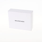 BALENCIAGA バレンシアガ ペーパーミニウォレット ターコイズ 391446 レディース カーフ 三つ折り財布 Aランク 中古 銀蔵