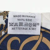 HERMES エルメス ツイリー 新タグ 白/グレー レディース シルク100％ スカーフ Bランク 中古 銀蔵