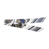 HERMES エルメス ツイリー 新タグ 白/グレー レディース シルク100％ スカーフ Bランク 中古 銀蔵