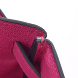 HERMES エルメス バーキン30 ローズショッキング シルバー金具 Y刻印(2020年頃) レディース ジョナサン ハンドバッグ Aランク 中古 銀蔵