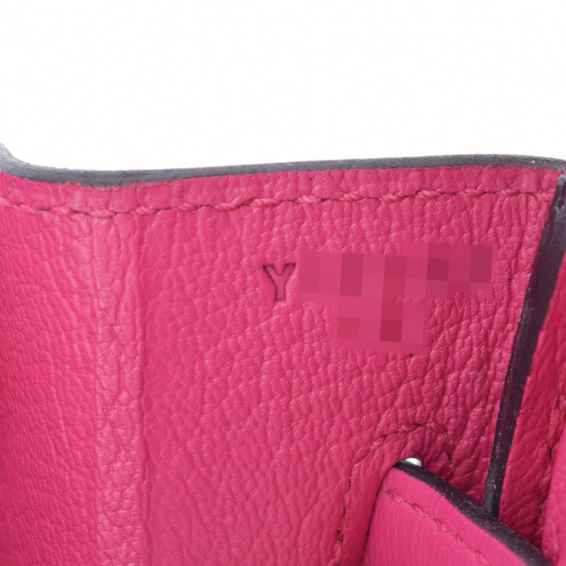 HERMES エルメス バーキン30 ローズショッキング シルバー金具 Y刻印(2020年頃) レディース ジョナサン ハンドバッグ Aランク 中古 銀蔵