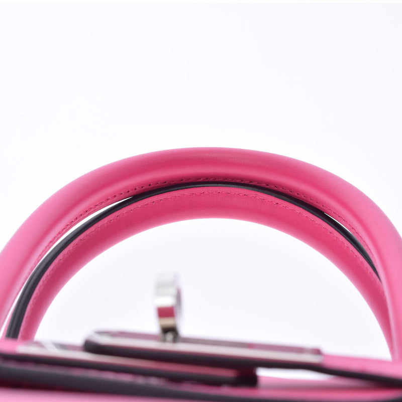 HERMES エルメス バーキン30 ローズショッキング シルバー金具 Y刻印(2020年頃) レディース ジョナサン ハンドバッグ Aランク 中古 銀蔵