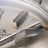 ROLEX ロレックス オイスターパーペチュアル デイト アンティーク 6517 レディース SS 腕時計 自動巻き シルバー文字盤 ABランク 中古 銀蔵