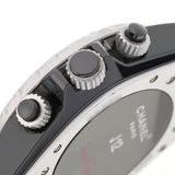 CHANEL シャネル J12 スーパーレッジェーラ H1624 メンズ セラミック/アルミ 腕時計 自動巻き シルバー文字盤 Aランク 中古 銀蔵