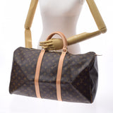 LOUIS VUITTON ルイヴィトン モノグラム キーポル50 ブラウン M41426 ユニセックス モノグラムキャンバス ボストンバッグ Aランク 中古 銀蔵