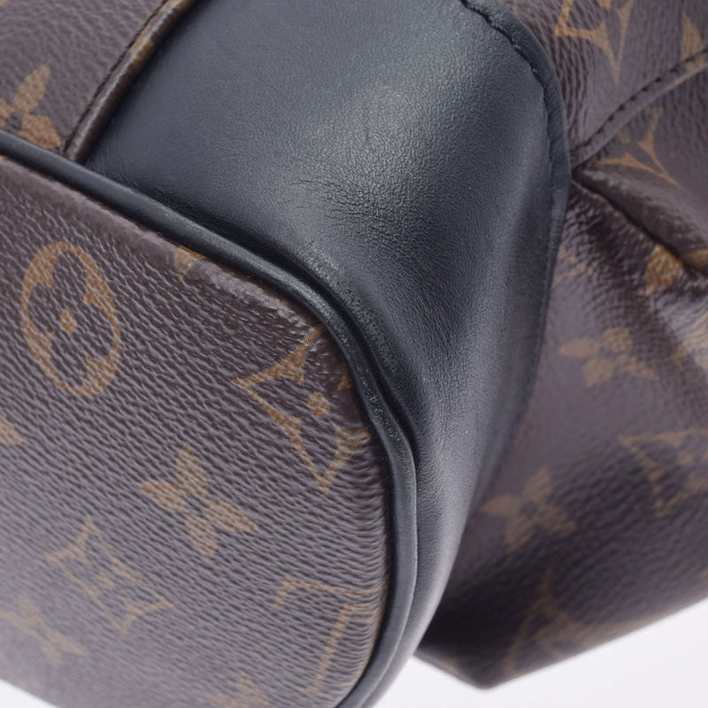 LOUIS VUITTON ルイヴィトン モノグラム マカサー クリストファー MM ブラウン M43735 メンズ モノグラムマカサー リュック・デイパック Aランク 中古 銀蔵