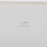 HERMES エルメス ボリード37  白 パラジウム金具 □H刻印(2004年頃) ユニセックス トリヨンクレマンス ハンドバッグ ABランク 中古 銀蔵