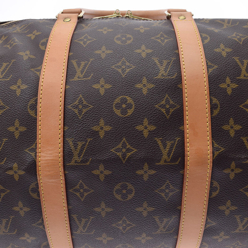 LOUIS VUITTON ルイヴィトン モノグラム キーポル50 ブラウン M41426 ユニセックス モノグラムキャンバス ボストンバッグ ABランク 中古 銀蔵