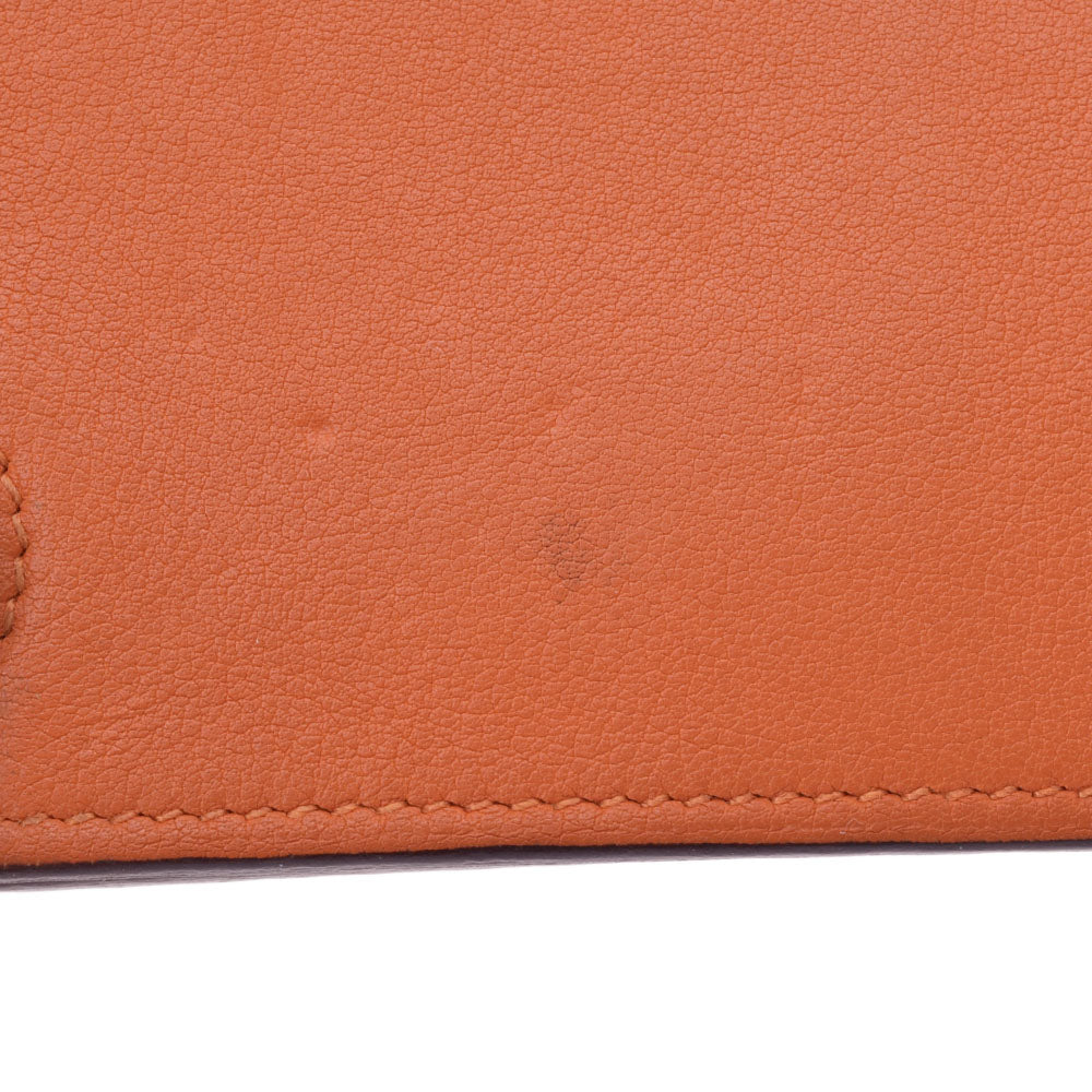 エルメスドゴン GM オレンジ パラジウム金具 X刻印(2016年頃)刻印