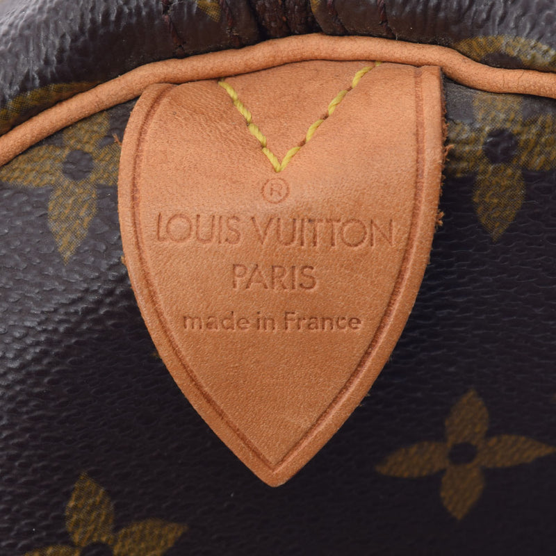 LOUIS VUITTON ルイヴィトン モノグラム スピーディ30 ブラウン M41526 レディース モノグラムキャンバス ハンドバッグ Bランク 中古 銀蔵