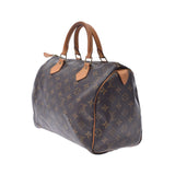 LOUIS VUITTON ルイヴィトン モノグラム スピーディ30 ブラウン M41526 レディース モノグラムキャンバス ハンドバッグ Bランク 中古 銀蔵