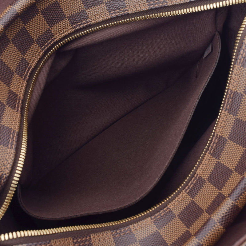 LOUIS VUITTON ルイヴィトン ダミエ ナヴィグリオ  ブラウン N45255 ユニセックス ダミエキャンバス ショルダーバッグ Aランク 中古 銀蔵