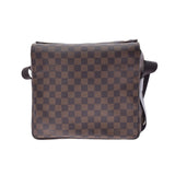 LOUIS VUITTON ルイヴィトン ダミエ ナヴィグリオ  ブラウン N45255 ユニセックス ダミエキャンバス ショルダーバッグ Aランク 中古 銀蔵