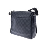 LOUIS VUITTON ルイヴィトン ダミエ グラフィット ディストリクト PM  黒/グレー N41260 メンズ ダミエグラフィットキャンバス ショルダーバッグ ABランク 中古 銀蔵