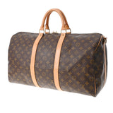 LOUIS VUITTON ルイヴィトン モノグラム キーポルバンドリエール 50 ブラウン M41416 ユニセックス モノグラムキャンバス ボストンバッグ Bランク 中古 銀蔵