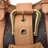 LOUIS VUITTON ルイヴィトン モノグラム テダGM ブラウン M92399 レディース モノグラムキャンバス ハンドバッグ Bランク 中古 銀蔵