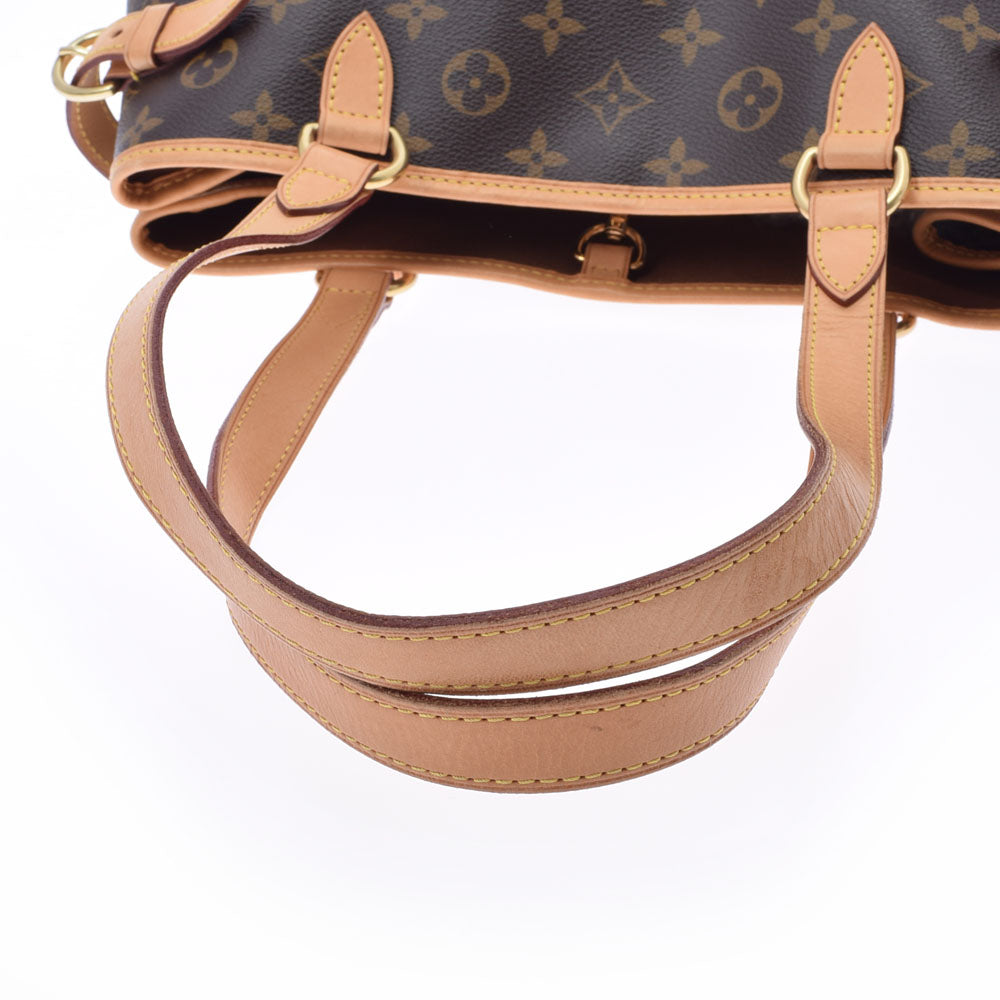 LOUIS VUITTON ルイヴィトン モノグラム バティニョール オリゾンタル ブラウン M51154 ユニセックス モノグラムキャンバス  トートバッグ Bランク 中古 - 期間限定でセール