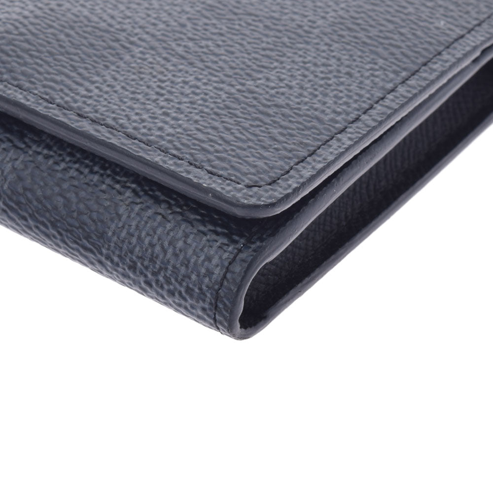 ルイヴィトンアンヴェロップ カルト ドゥ ヴィジット 14137 黒/グレー