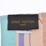 LOUIS VUITTON ルイヴィトン バンドー アルメイジング ピンク/ベージュ M75856 レディース シルク100％ スカーフ ABランク 中古 銀蔵