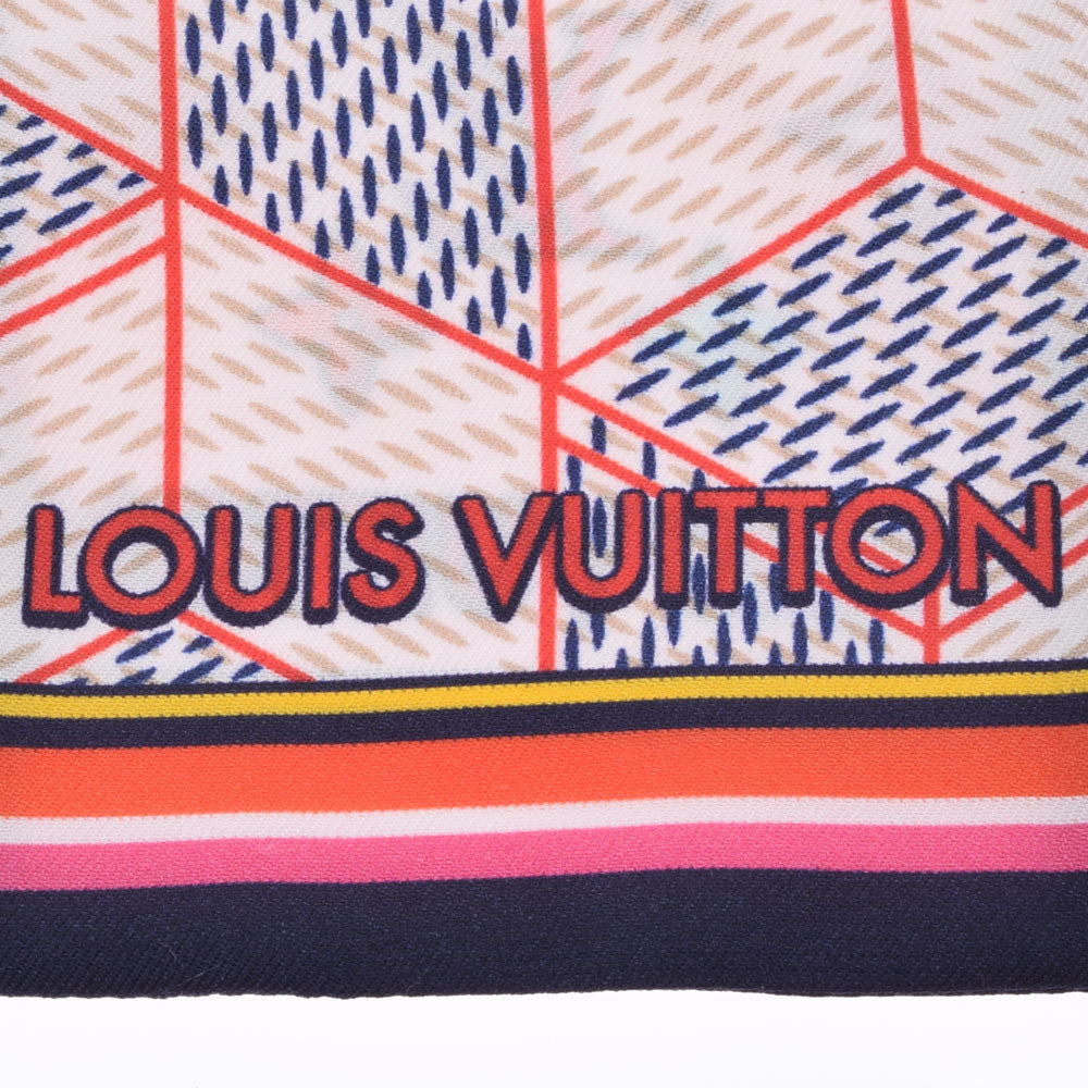 ルイヴィトンバンドー ダミエポップアップ ピンク系 レディース シルク100％ スカーフ M77697 LOUIS VUITTON 中古 –  銀蔵オンライン