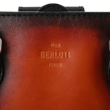 BERLUTI ベルルッティ カリグラフィ トゥジュールガリバー テラコッタ シルバー金具 224713 メンズ レザー 2WAYバッグ ABランク 中古 銀蔵