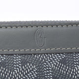 GOYARD ゴヤール マティニョン PM グレー レディース PVC コインケース ABランク 中古 銀蔵