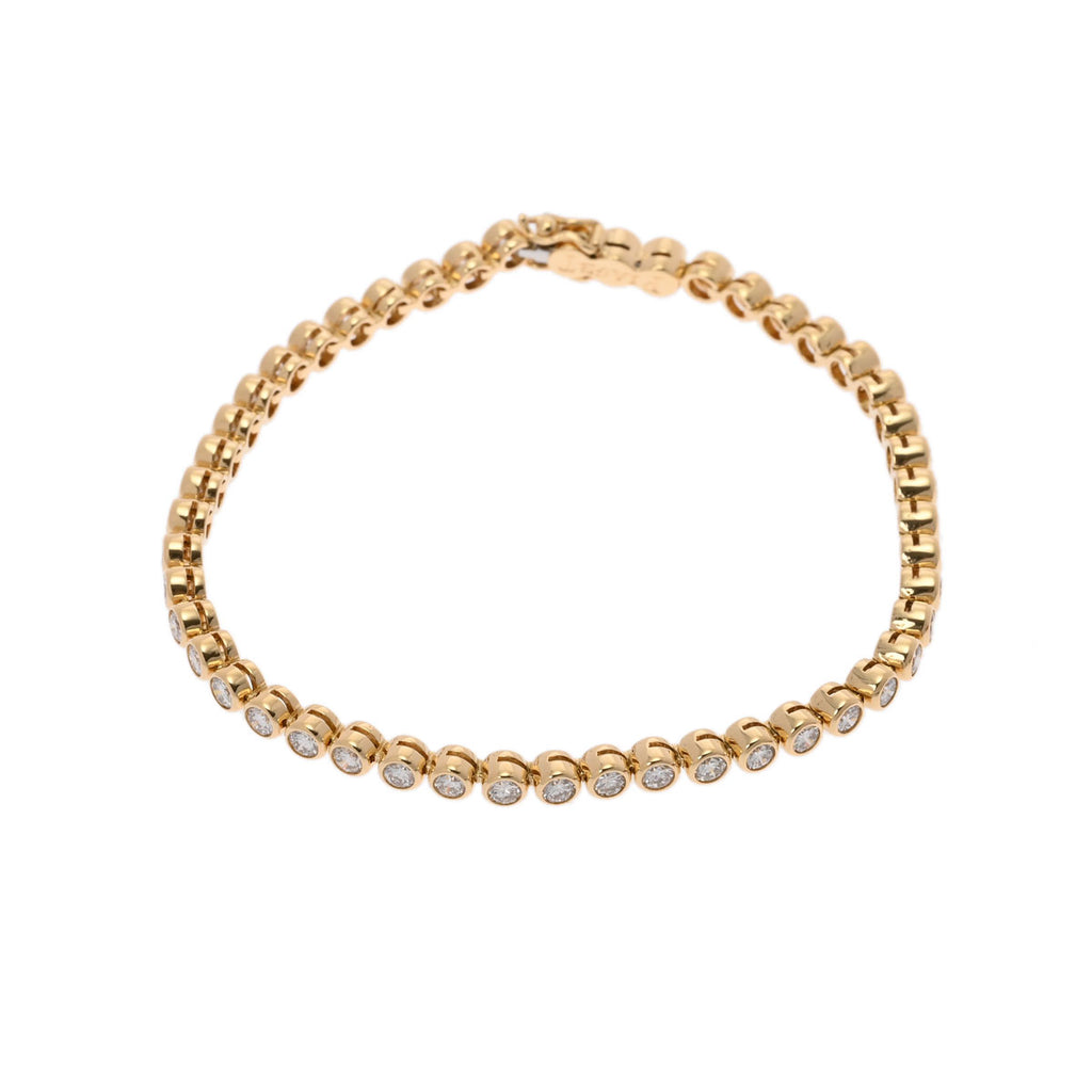 ピアジェテニス ブレスレット レディース K18イエローゴールド