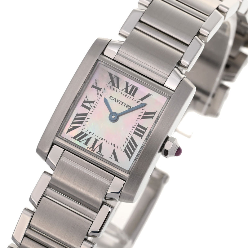 カルティエタンク フランセーズSM レディース 腕時計 W51028Q3 CARTIER ...