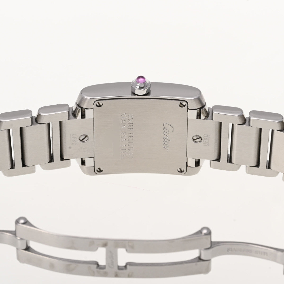 Cartier カルティエ/タンクフランセーズSM/レディース/クオーツ/W51028Q3/238**********/カルティエ/SAランク/75【中古】 カルティエ タンク フランセーズ SM W51028Q3 ピンクシェル レディース