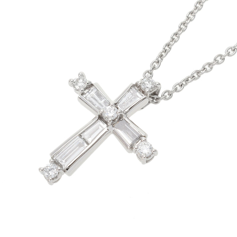 Southern Cross サザンクロス クロスネックレス ダイヤ1.16ct レディース Pt850プラチナ Pt900プラチナ ネックレス Aランク 中古 銀蔵