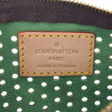 LOUIS VUITTON ルイヴィトン モノグラム ポシェットプラット ブラウン/グリーン レディース モノグラムペルフォ コインケース ABランク 中古 銀蔵