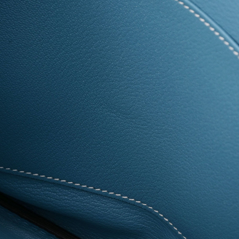 HERMES エルメス バーキン30 ブルージーン パラジウム金具 T刻印(2015年頃) レディース トゴ ハンドバッグ Aランク 中古 銀蔵