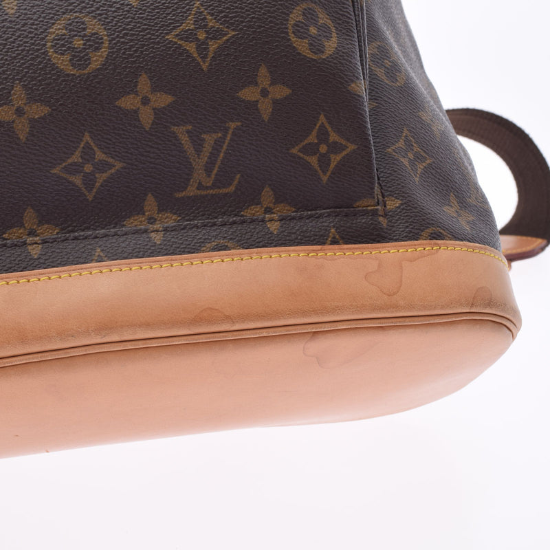 LOUIS VUITTON ルイヴィトン モノグラム モンスリ GM ブラウン M51135 レディース モノグラムキャンバス リュック・デイパック Bランク 中古 銀蔵