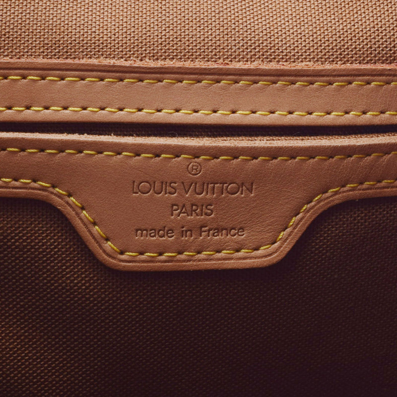 LOUIS VUITTON ルイヴィトン モノグラム モンスリ GM ブラウン M51135 レディース モノグラムキャンバス リュック・デイパック Bランク 中古 銀蔵