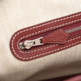 HERMES エルメス ガーデンパーティ TPM ルージュアッシュ パラジウム金具 □O刻印(2011年頃) レディース ネゴンダ ハンドバッグ Aランク 中古 銀蔵