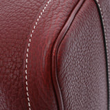 HERMES エルメス ガーデンパーティ TPM ルージュアッシュ パラジウム金具 □O刻印(2011年頃) レディース ネゴンダ ハンドバッグ Aランク 中古 銀蔵