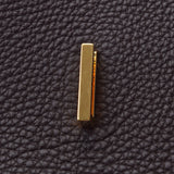 HERMES エルメス バーキン35 ショコラ ゴールド金具 □G刻印(2003年頃) レディース トゴ ハンドバッグ Aランク 中古 銀蔵