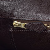 HERMES エルメス バーキン35 ショコラ ゴールド金具 □G刻印(2003年頃) レディース トゴ ハンドバッグ Aランク 中古 銀蔵