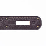 HERMES エルメス バーキン35 ショコラ ゴールド金具 □G刻印(2003年頃) レディース トゴ ハンドバッグ Aランク 中古 銀蔵