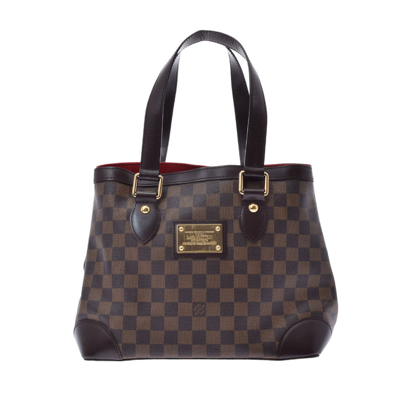 LOUIS VUITTON ルイヴィトン ダミエ ハムステッドPM ブラウン N51205 レディース ダミエキャンバス ハンドバッグ ABランク 中古 銀蔵