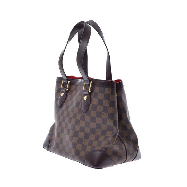 LOUIS VUITTON ルイヴィトン ダミエ ハムステッドPM ブラウン N51205 レディース ダミエキャンバス ハンドバッグ ABランク 中古 銀蔵