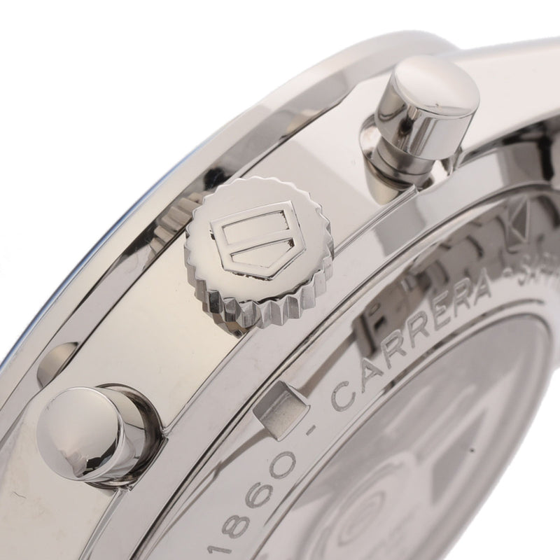 TAG HEUER タグホイヤー カレラ クロノグラフ CV2015-3 メンズ SS 腕時計 自動巻き ブルー文字盤 Aランク 中古 銀蔵